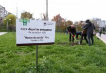 На Тернопольщине появилась Аллея Героев