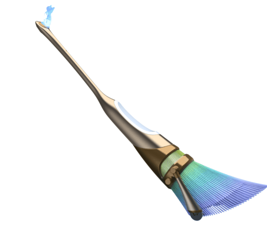 Компания Toyota представила электронную летающую метлу