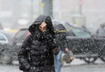 Ливни и снег — прогноз погоды на ближайшие дни